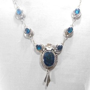 Sterling Silver Native American Necklace